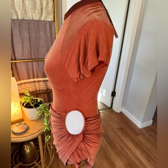 Jacquemus Rust Mini Dress - Picture 9 of 16